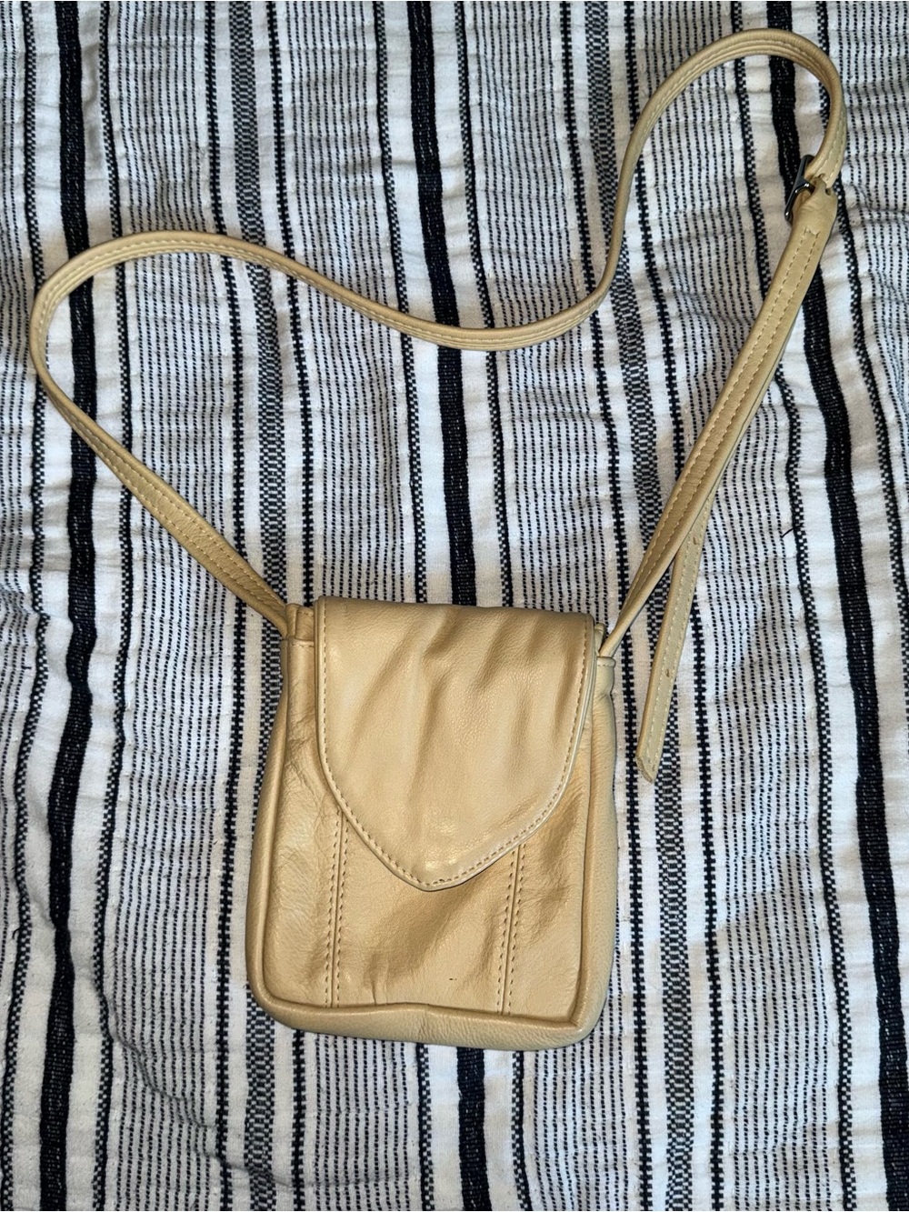 Leather purse crossbody bag